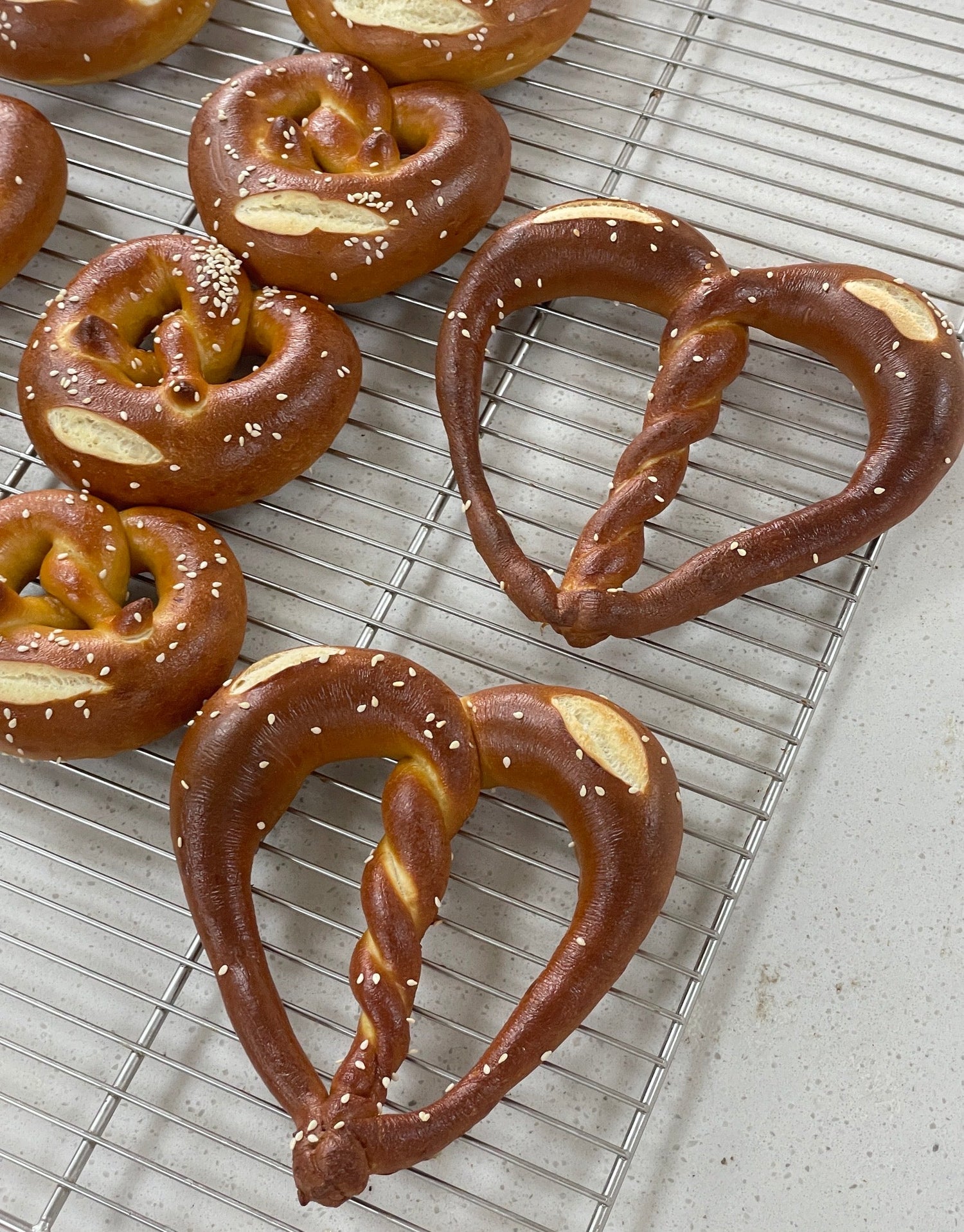 🥨碱水面包 Pretzel