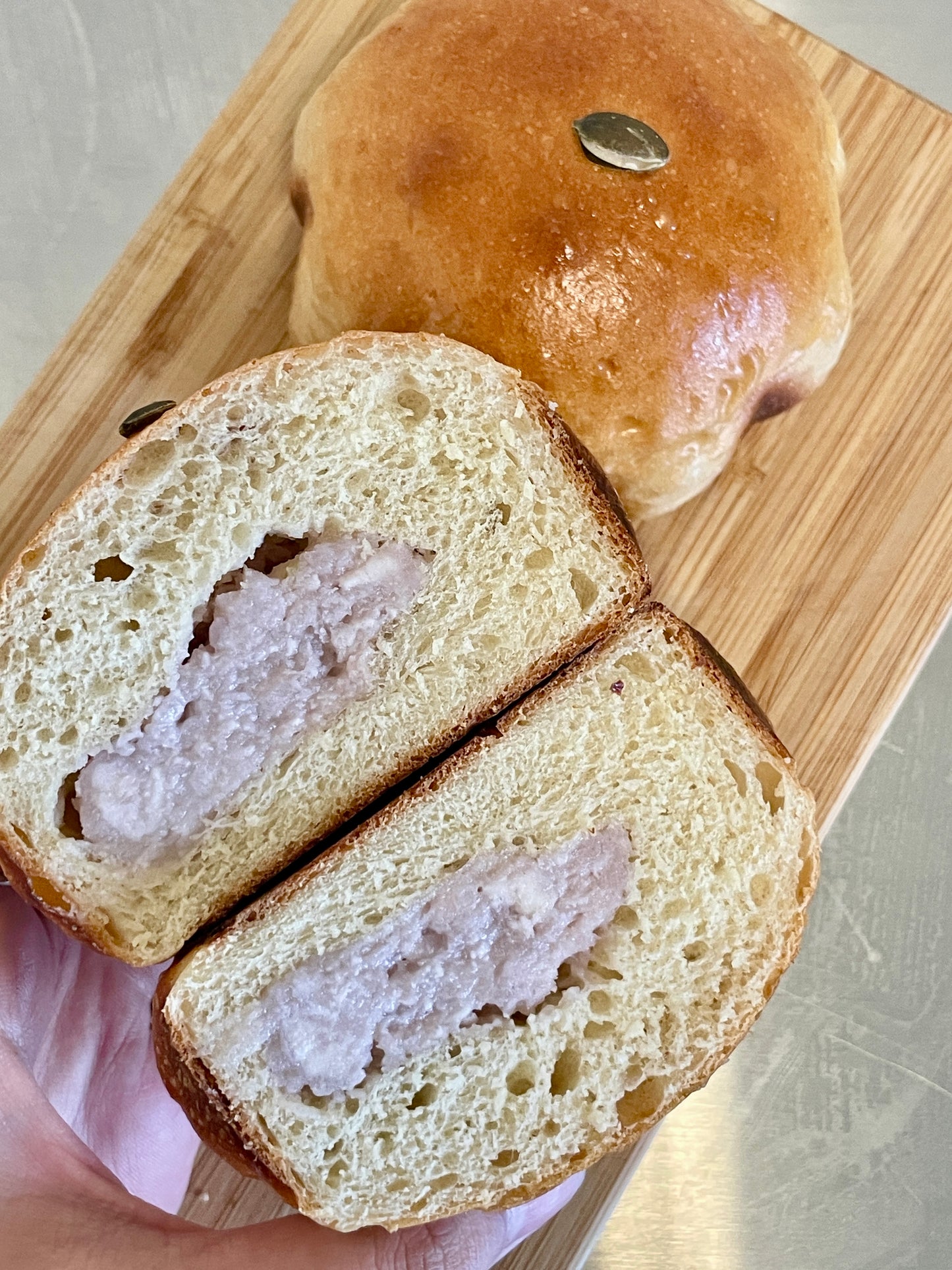芋泥星星包 Taro Bun