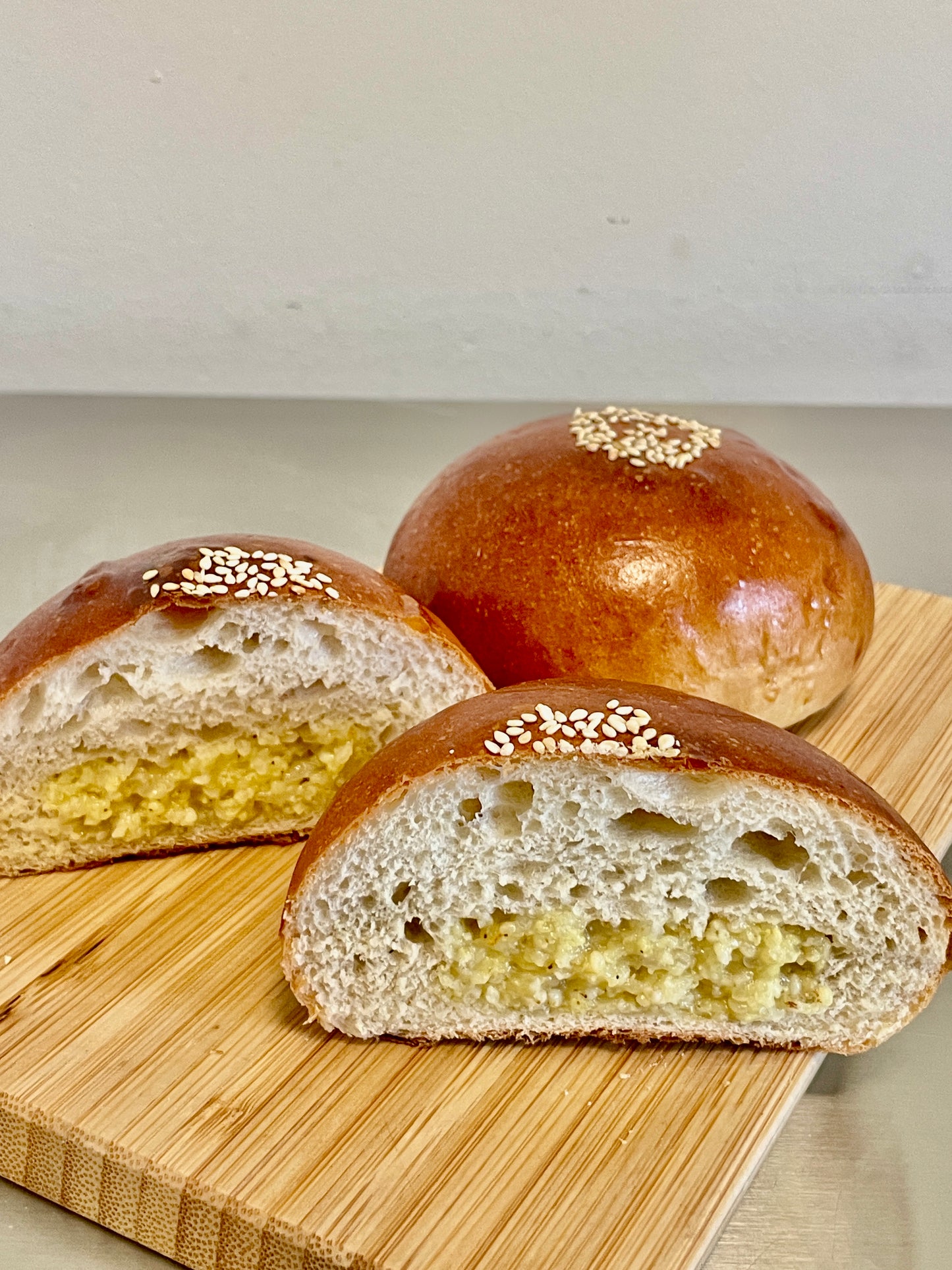 橙香黄米包 Orange-scented Millet Bun