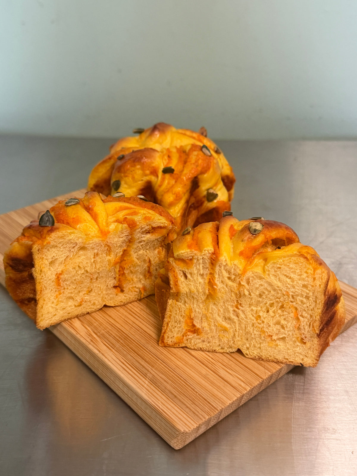 南瓜布里欧修 Pumpkin Brioche