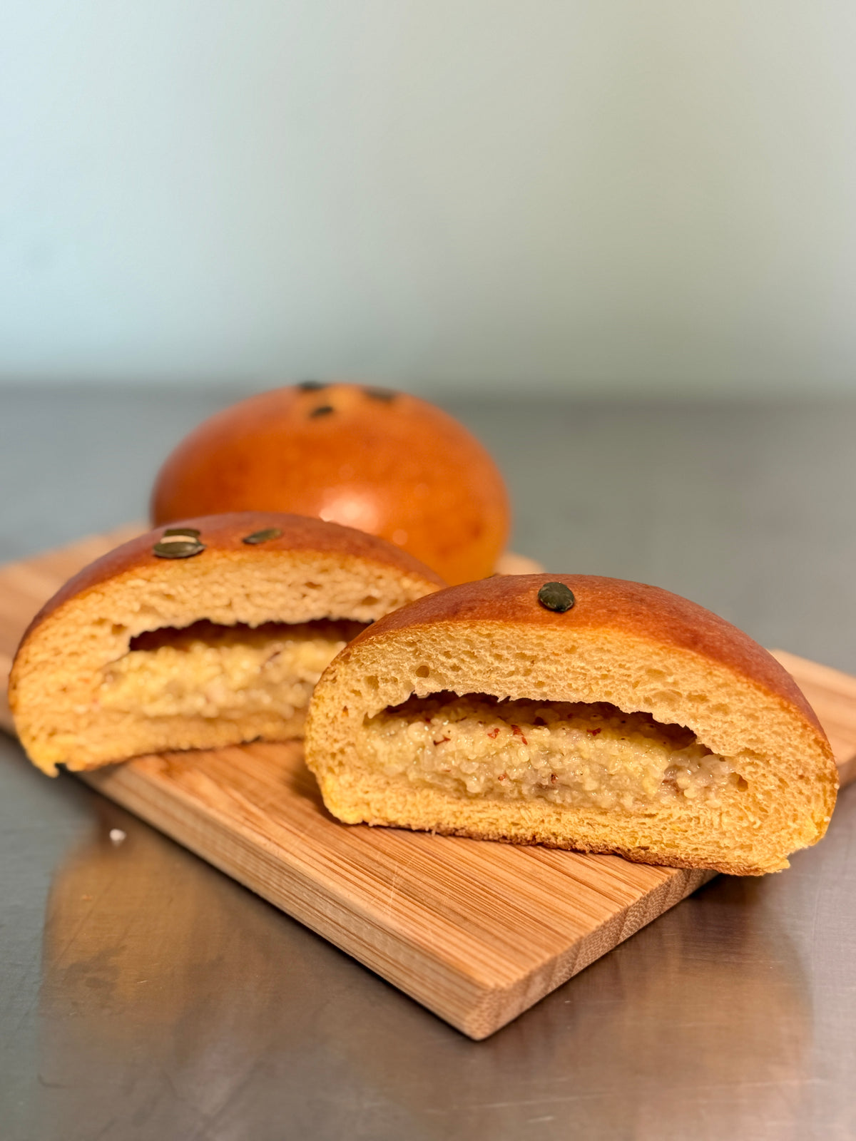 桂香黄米布里欧修 Osmanthus & Glutinous Millet Brioche