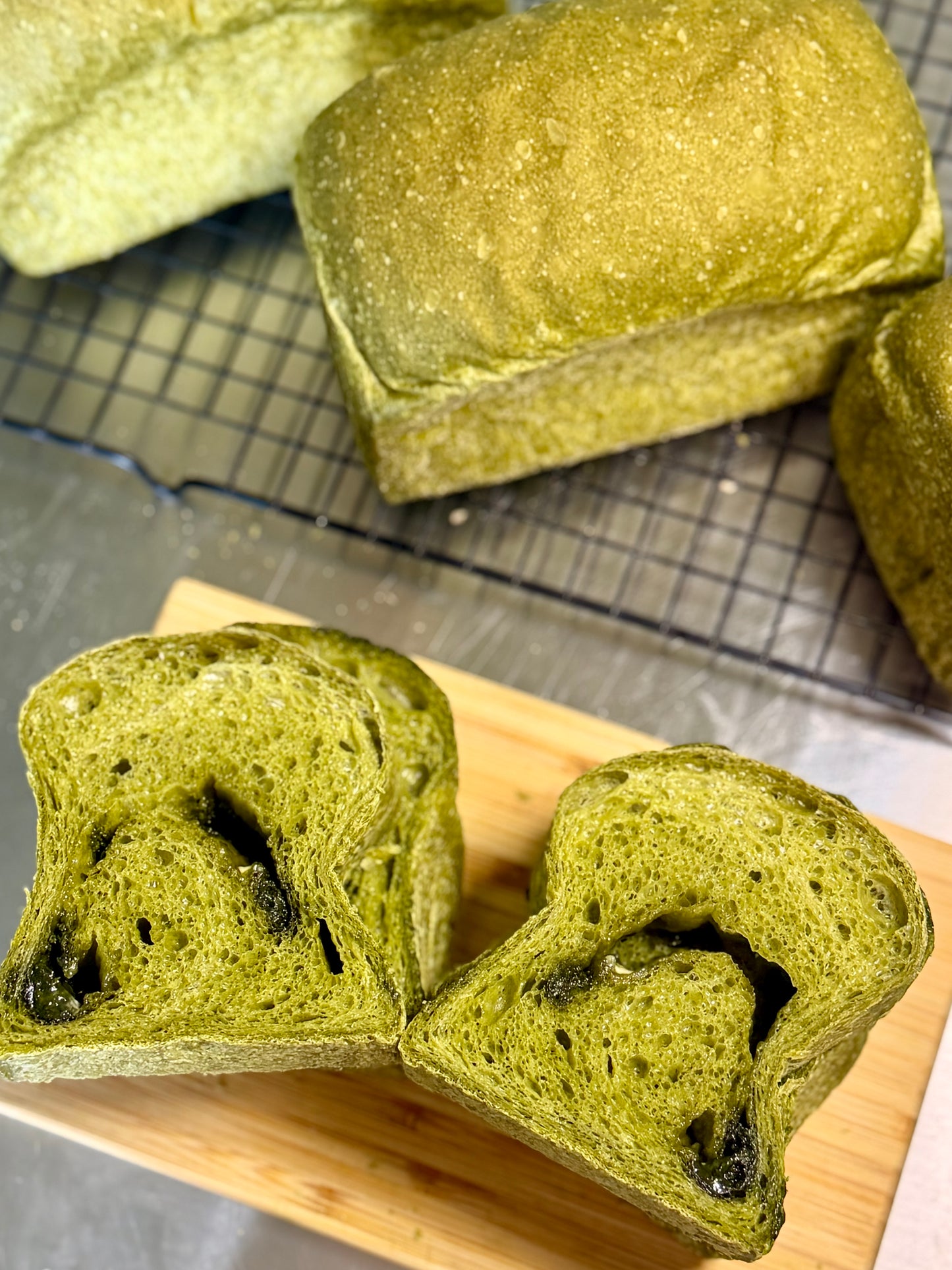 抹茶柚子酵液吐司