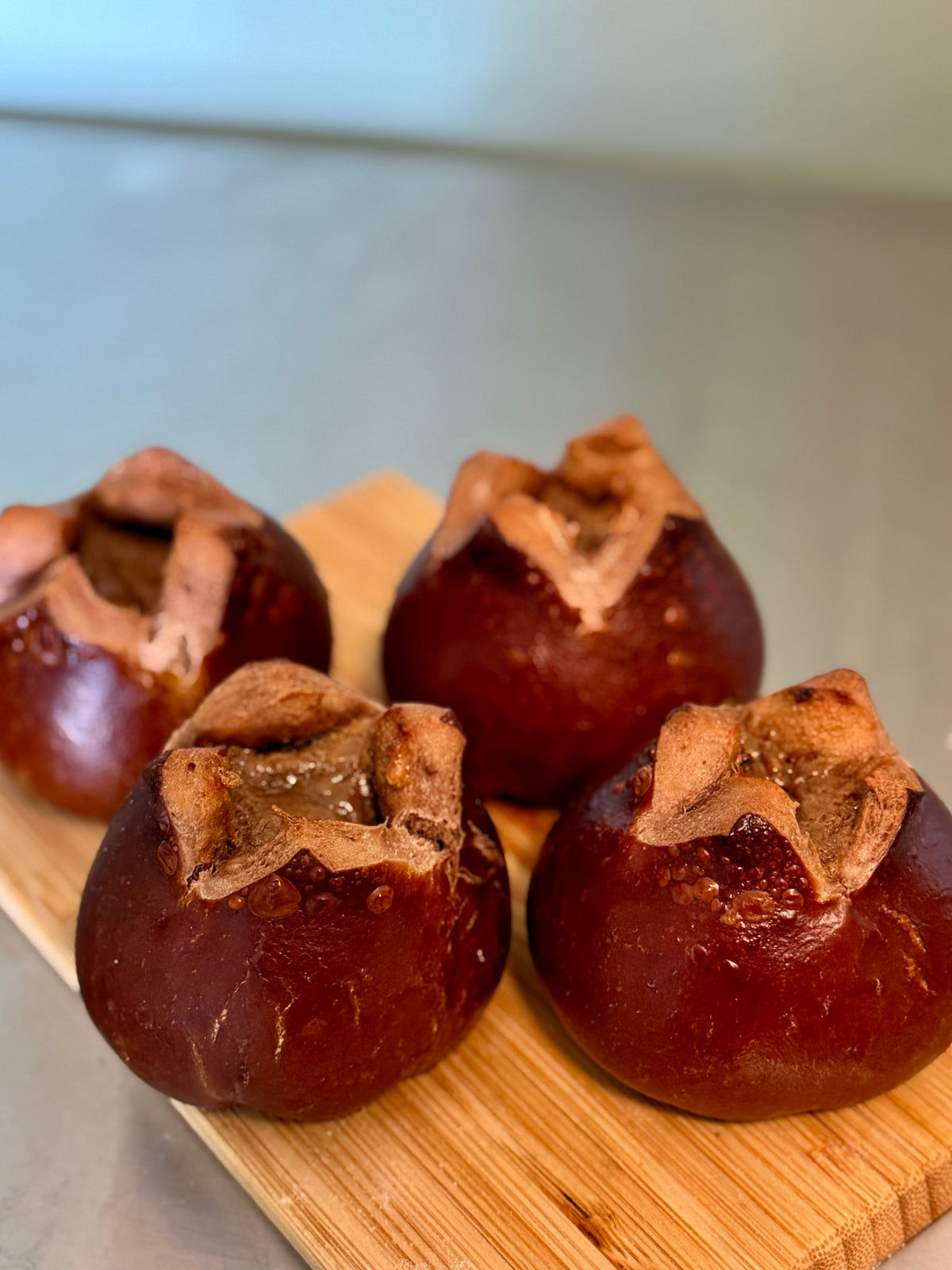 摩卡麻薯碱水球 Mocha & Mochi Pretzel Ball
