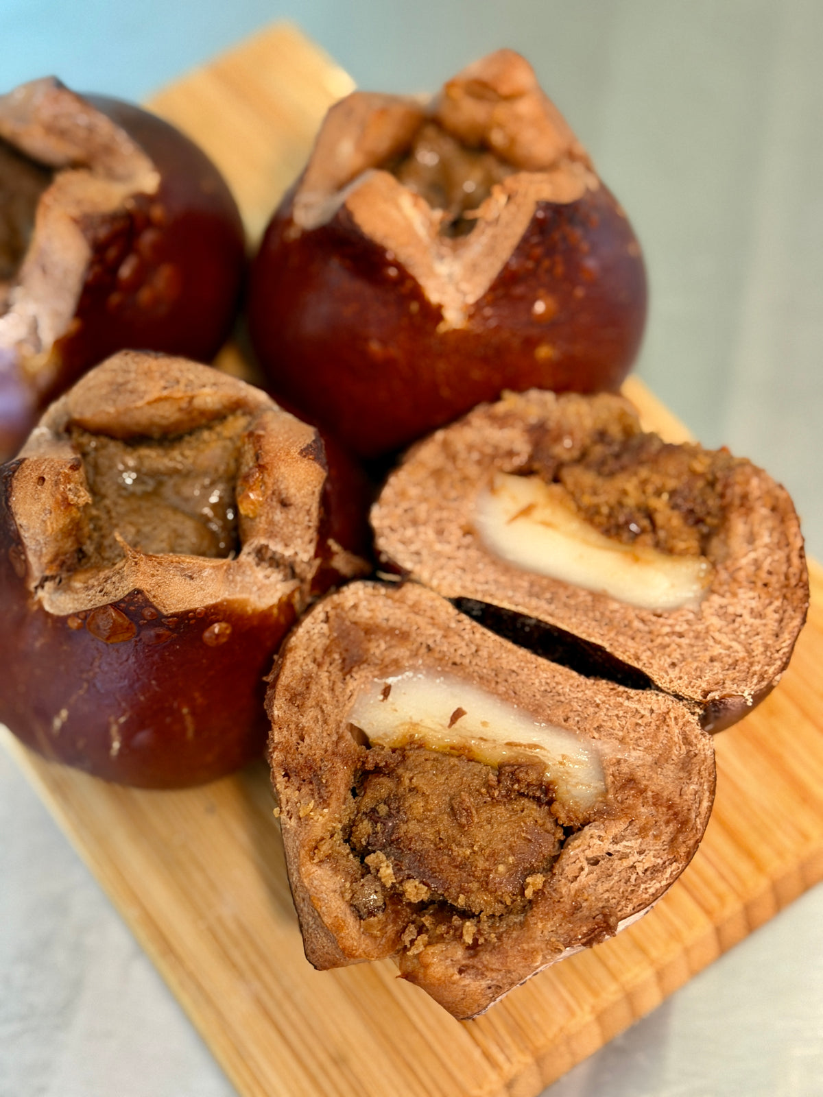 摩卡麻薯碱水球 Mocha & Mochi Pretzel Ball