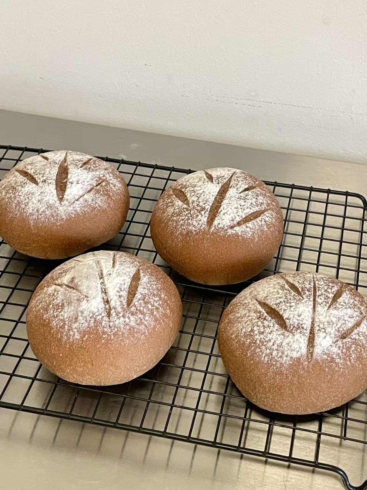 花生巧心米面包 Peanut & Chocolate Rice Bun