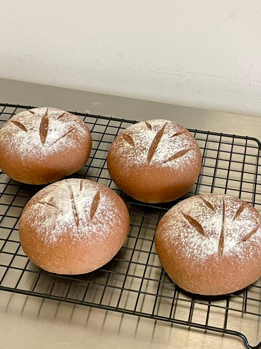 花生巧心米面包 Peanut & Chocolate Rice Bun