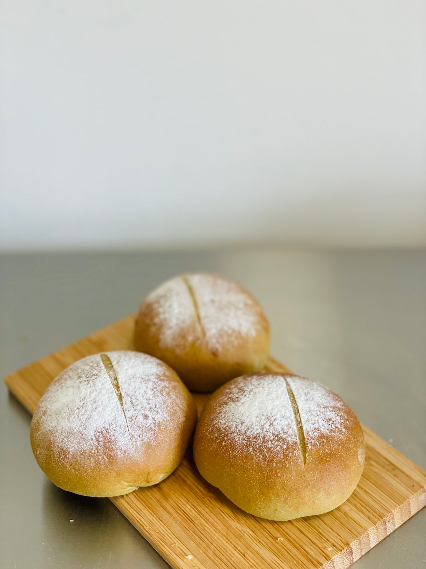斑斓椰子米面包 Pandan Coconut Rice Bun